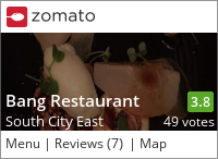 Bang on Urbanspoon