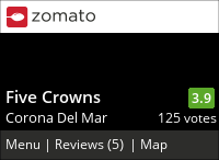 Five Crowns on Urbanspoon