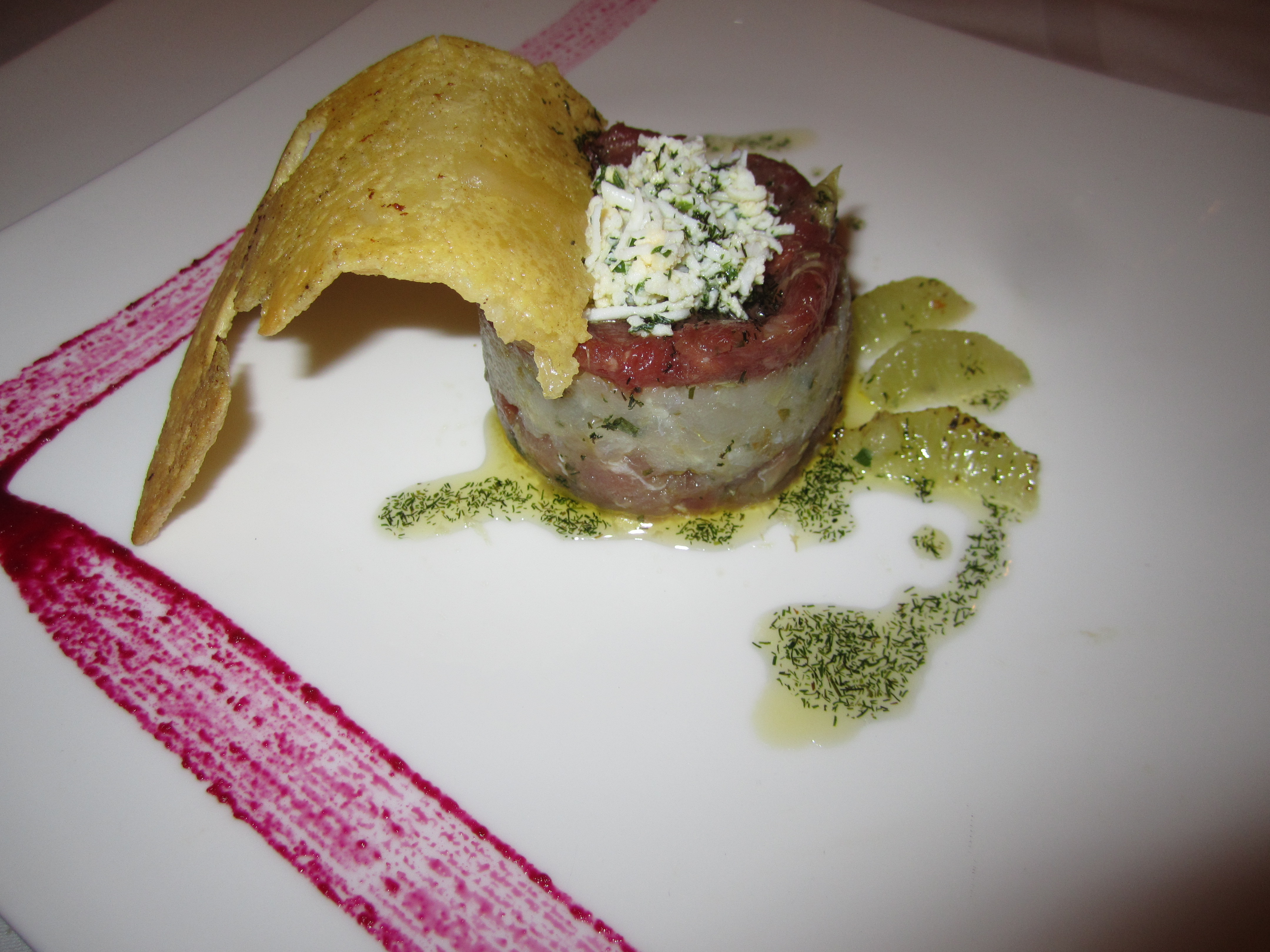 The Royal Cancun Restaurants: Maria-Marie - .Carpacio Trio