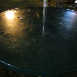 Greasy evidence of a good fair meal