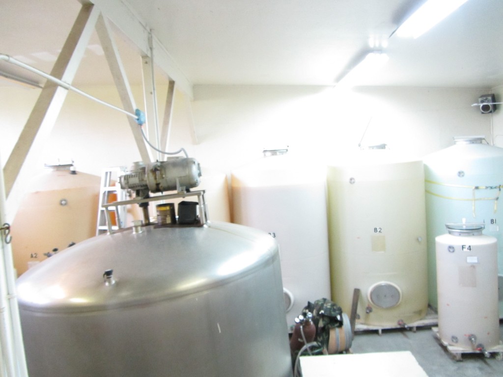 Kona to Volcano National Park - The Fermentation Room at Volcano Winery Kona to Volcano National Park - The Fermentation Room at Volcano Winery