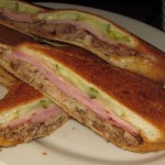 The Cuban Sandwich made with pulled pork