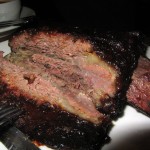 The Giant Short Rib cut open. This was good!