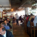 The restaurants attracts all types from local hipsters to employees of the IMF