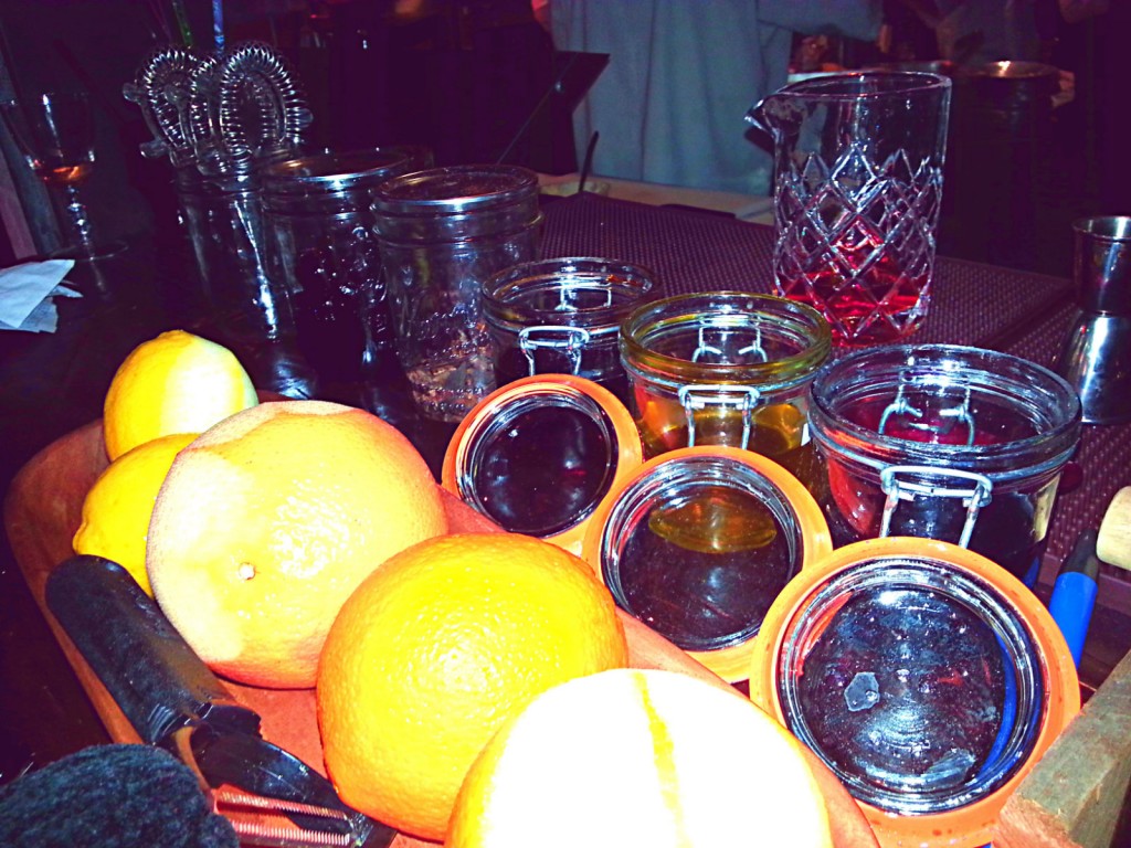 Fresh and Craft ingredients are the basic premise of this restaurant Arc Cocktail citrus