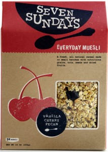 Seven Sundays Vanilla Cherry Pecan Muesli