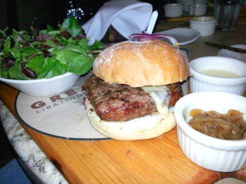 Great Maple in Fashion Island - Venison Burger