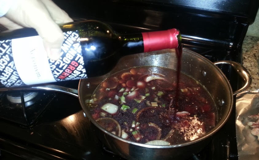 Lamb Tamale prepare braising fluids Lamb Tamale prepare braising fluids