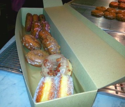 Sidecar Diughnuts - box of doughnuts Sidecar Diughnuts