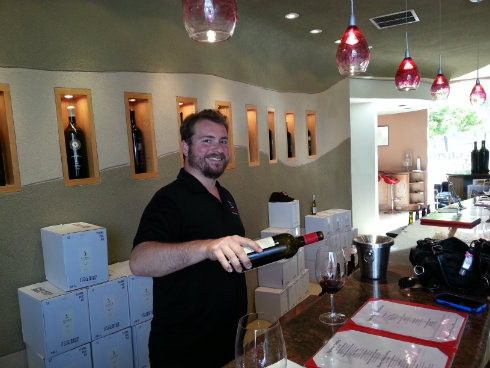 napa valley Flora Springs Tasting Pour