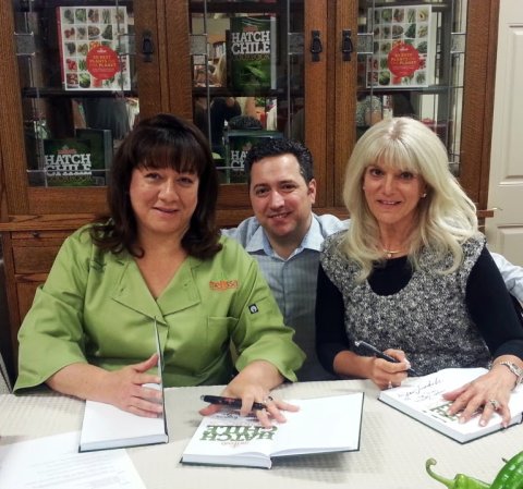 Melissa's Hatch Chile Cook book autograph
