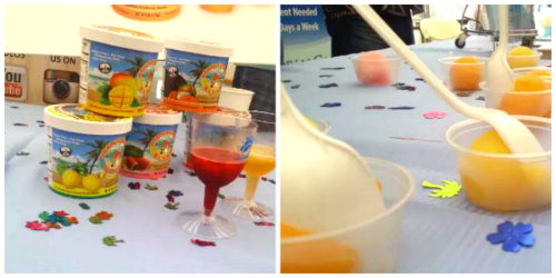 OC Slush taste of HB combined