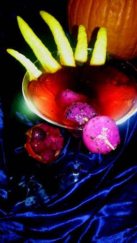 Freaky Fruit For Halloween Decoration, Crafts, Snacks and Cocktails